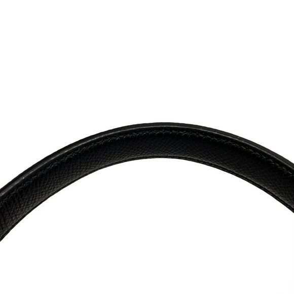 Auth Salvatore Ferragamo Vara 218375 Black Leather Handbag - Picture 8 of 16